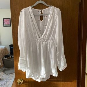 White Lulus Romper